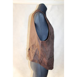 KAMIZELKA SKÓRA EVRO MODE rozm. L